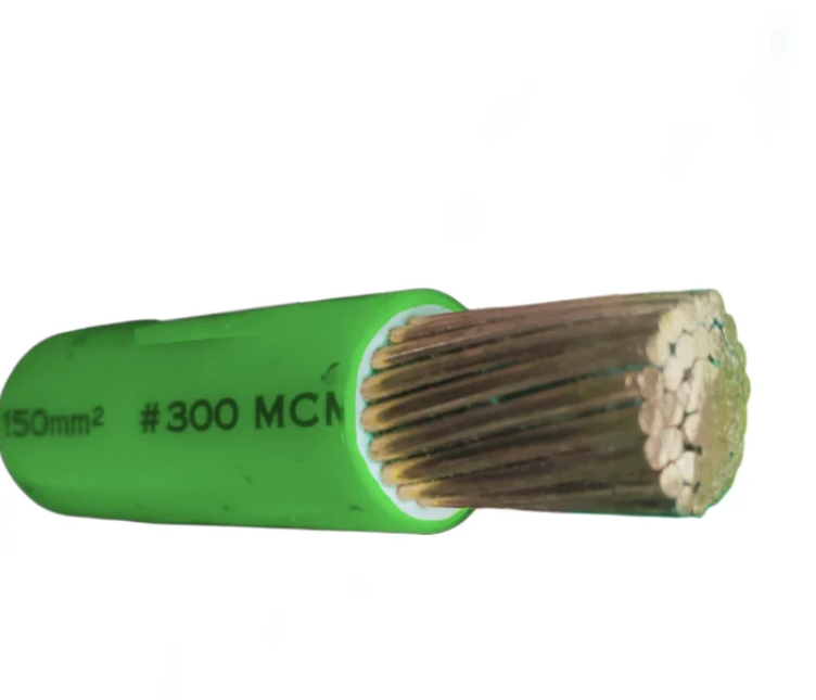 Duraflex THHN Wire 150mm Stranded 300MCM (Per Meter) Green