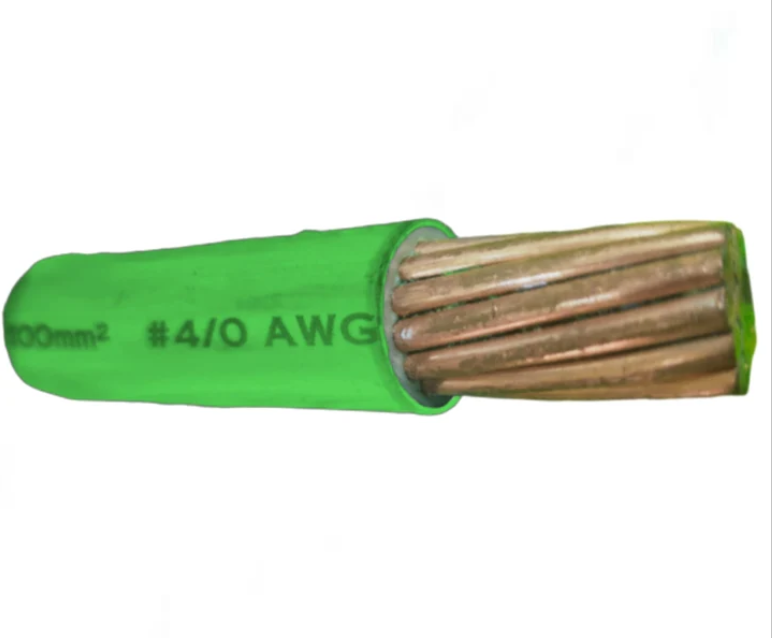 Duraflex THHN Wire 100mm Stranded 4/0 (Per Meter) Green