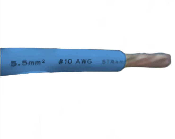 Duraflex Duraflex 5.5mm THHN AWG 10/7 THWN Blue - Per Meter