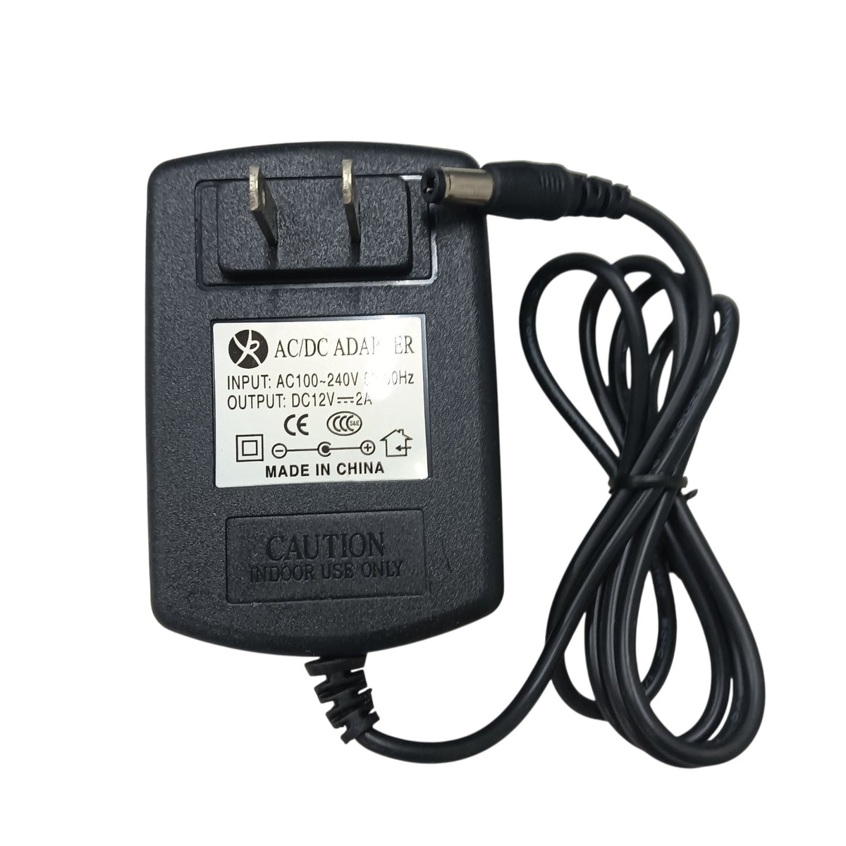 Grippes AC/DC Adaptor 12V 2A, Power Adaptor 12V DC 2A ( 5.5)