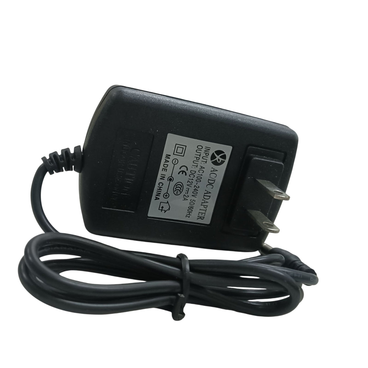 Grippes AC/DC Adaptor 12V 2A, Power Adaptor 12V DC 2A ( 5.5)