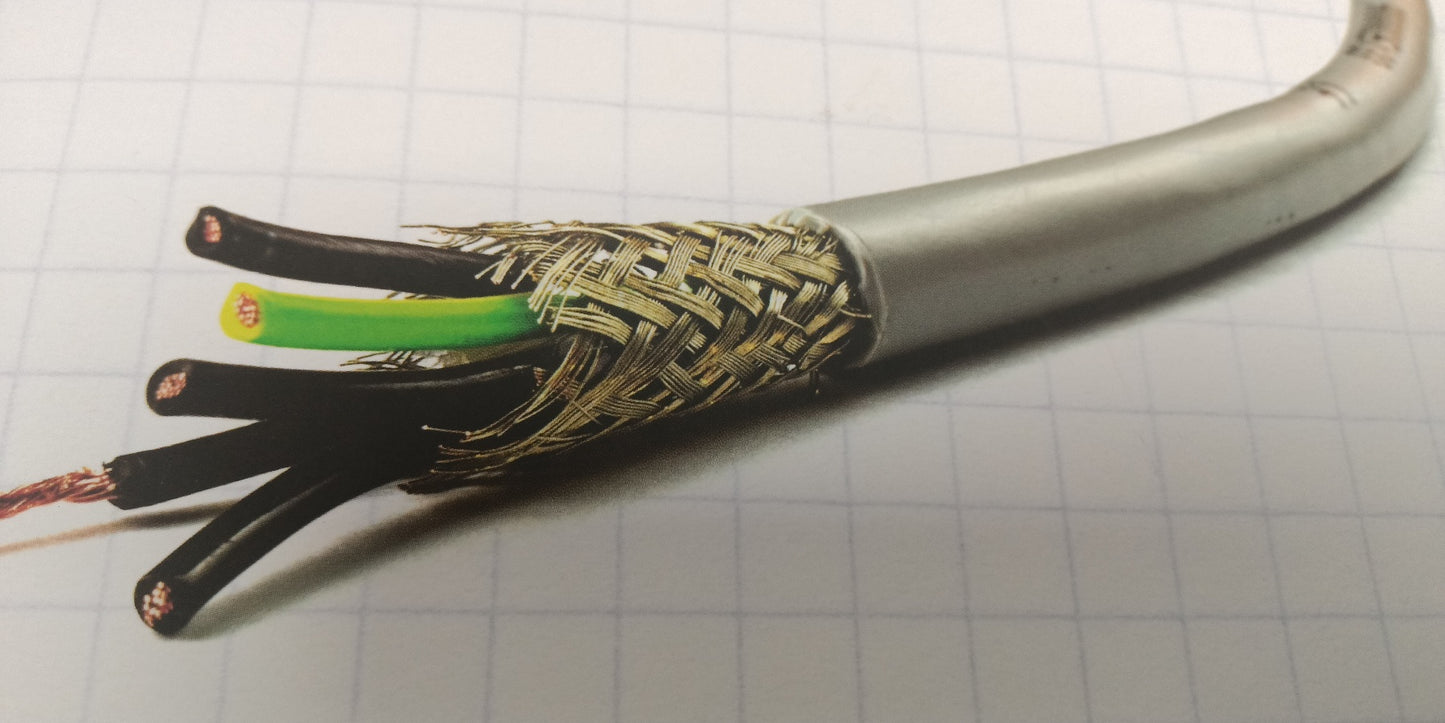 Helukabel Shielded Control Cable 2.5mm 10G or 10 Cores 1 Meter