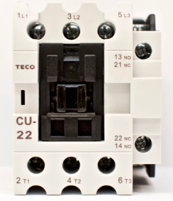 Teco Magnetic Contactor 40a 3 Pole 110 Volts CU-22