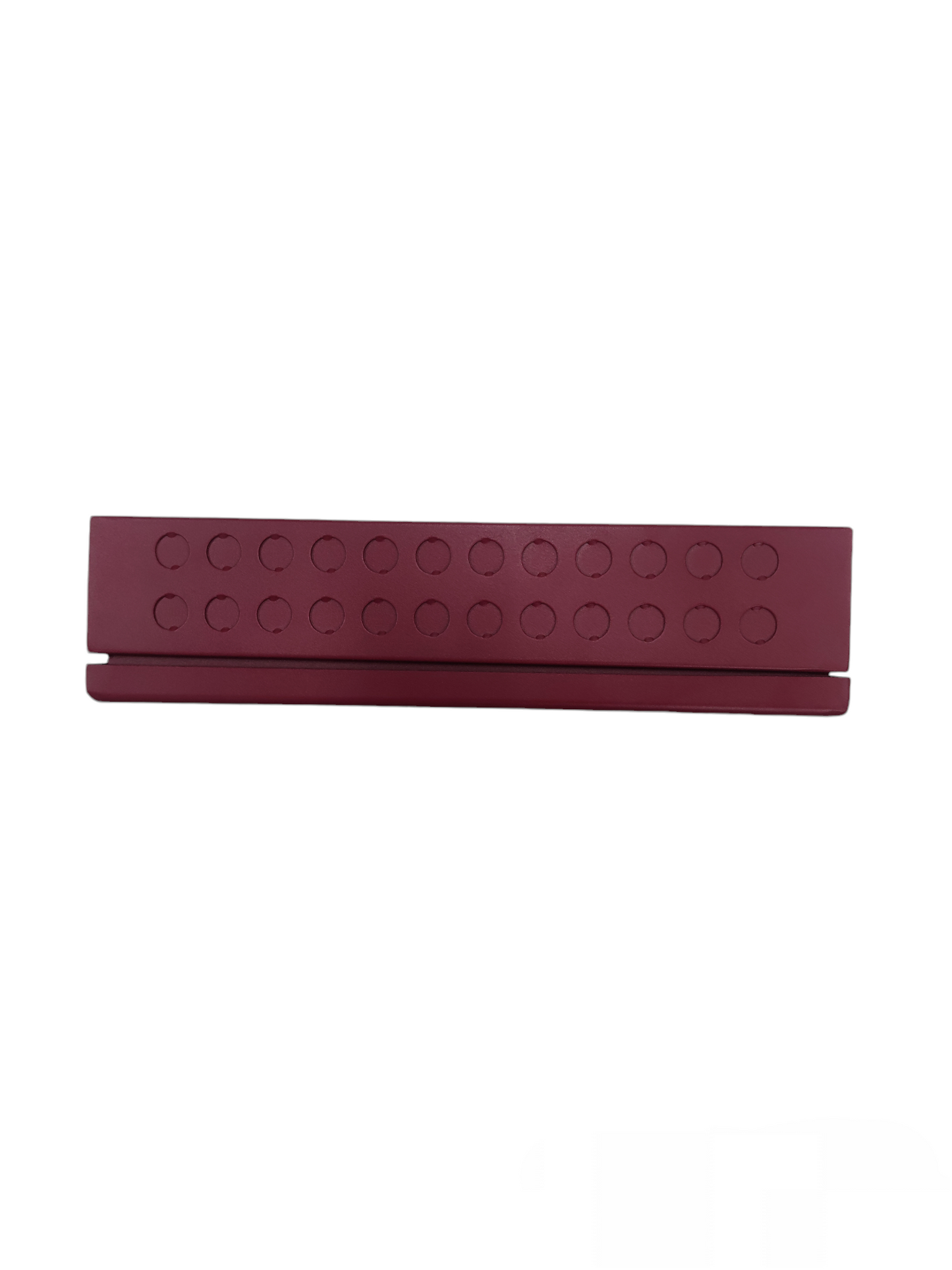 VSAIL Control Panel Conventional Type fire alarm component in maroon with multiple circular indicators