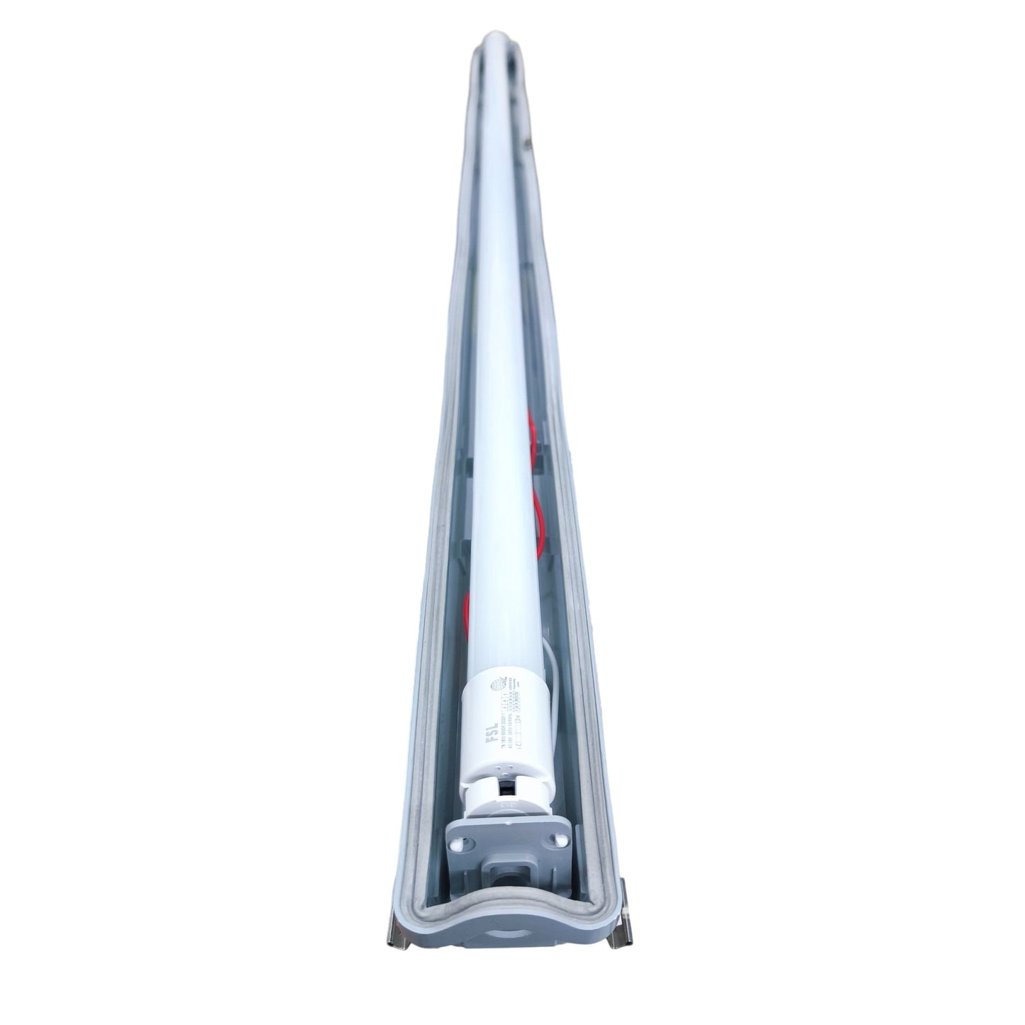 FSL LED Weather-Proof Lamp T8 18W 180-265V Daylight 664mm x 108mm x 63mm Lm1050 WPT823-206