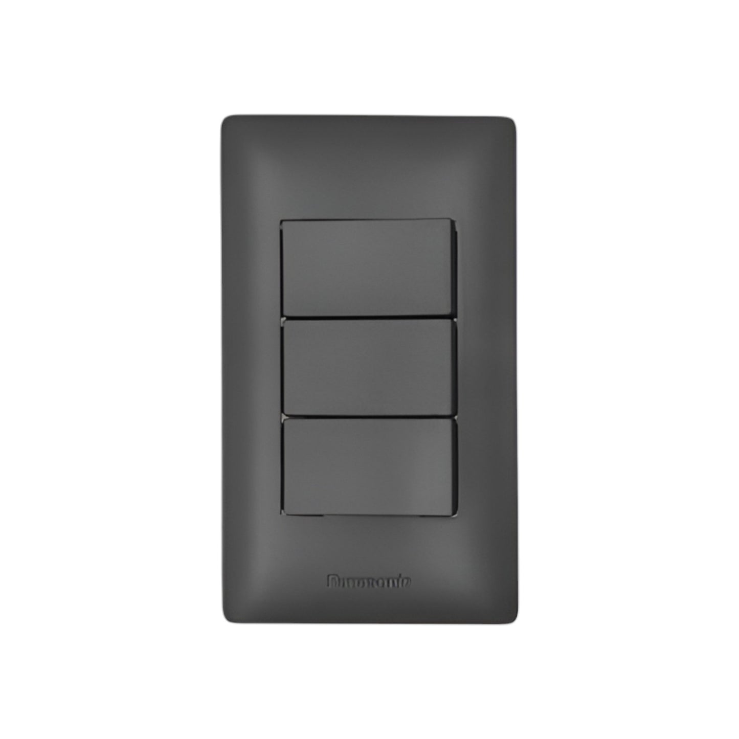 Panasonic 3 Gang 3 Way Switch 3 Device Slim Art Series Metallic Black WSAG6803MB-1/3XWSAG5532MB-5