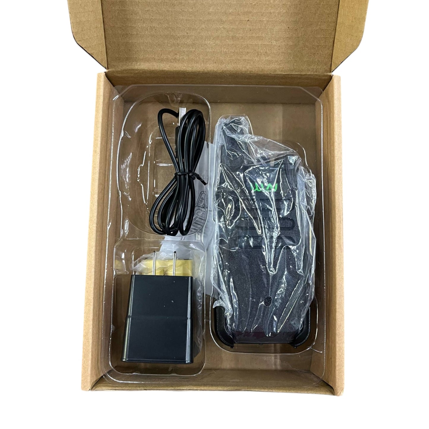 WLW Two-Way Radio 400-470Hz Black 10-15 Meters, Walkie Talkie UHF 400-470Mhz