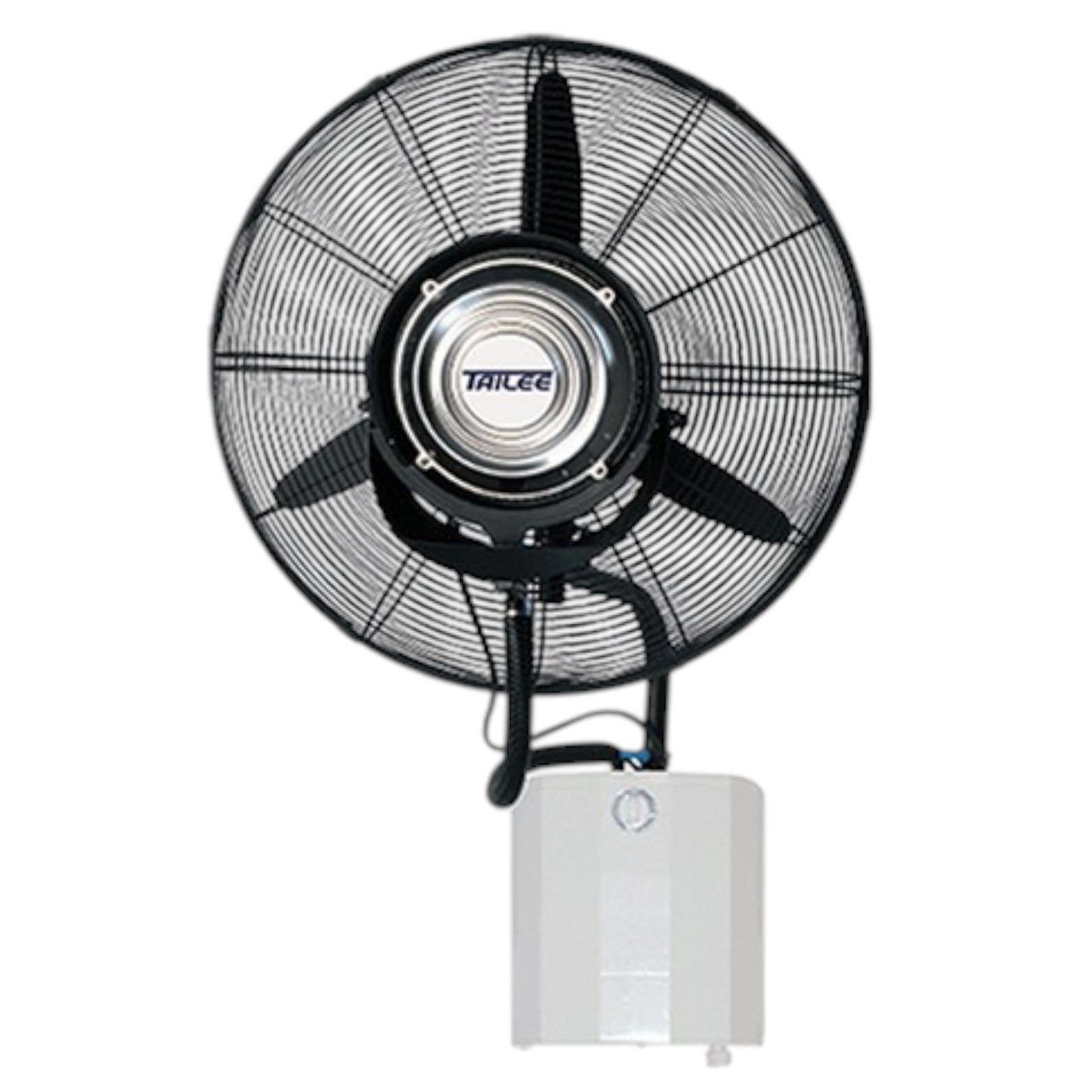 Tailee outdoor misting fan 26 inch wall mounted cooling fan with reservoir for patio and deck use