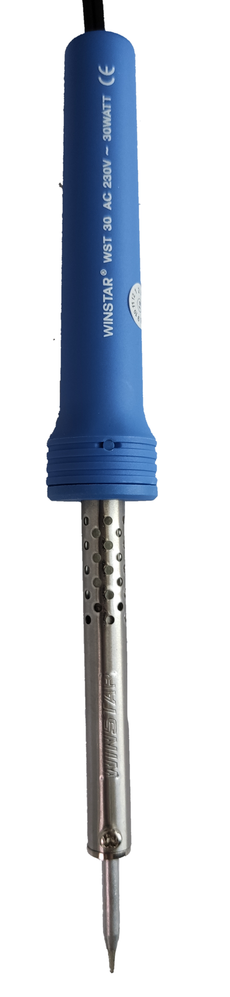 Winstar 30W soldering iron 220V with blue handle and metal tip for precise electronic soldering