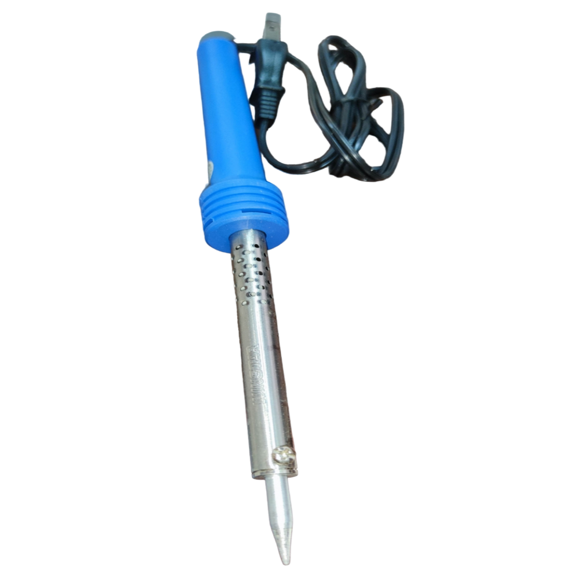 Winstar 80W soldering iron 220V with blue handle and pointed metal tip for electronic repairs