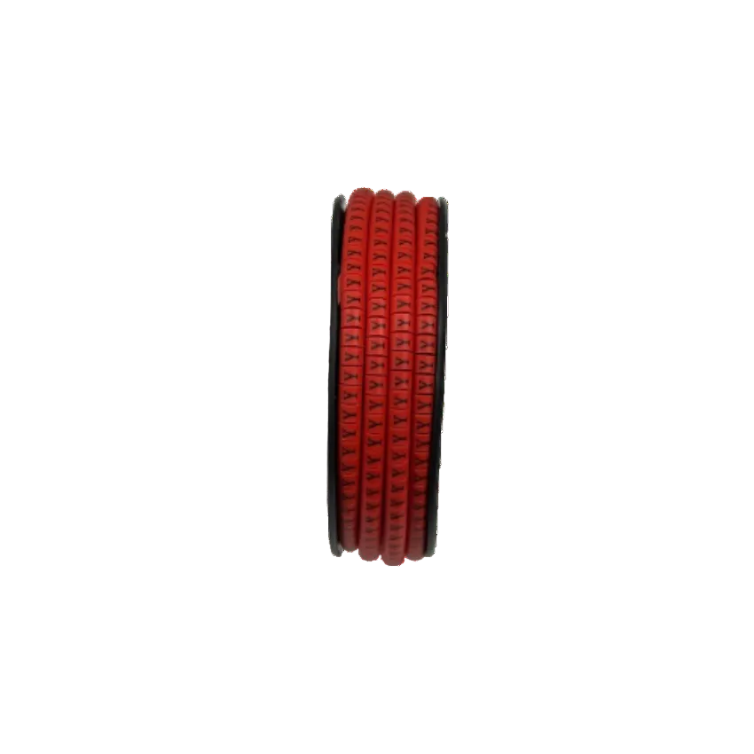 Grippes cable management Y Marker Red 2.6mm to 4.2mm 1000pcs cable labels for wire organization