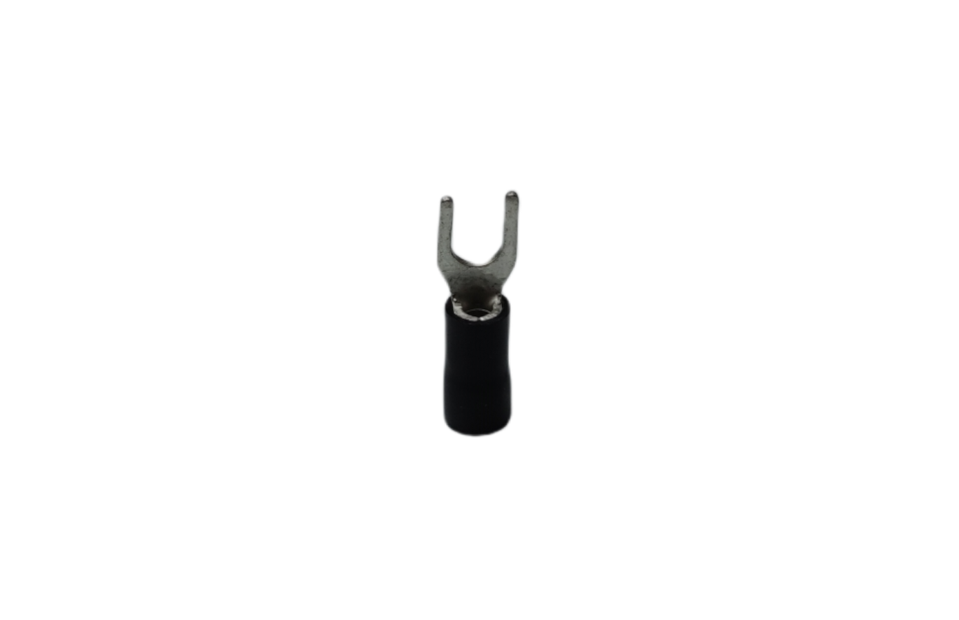 Y Terminal With Insulation 5.5mm electrical connector with black insulating sleeve from China