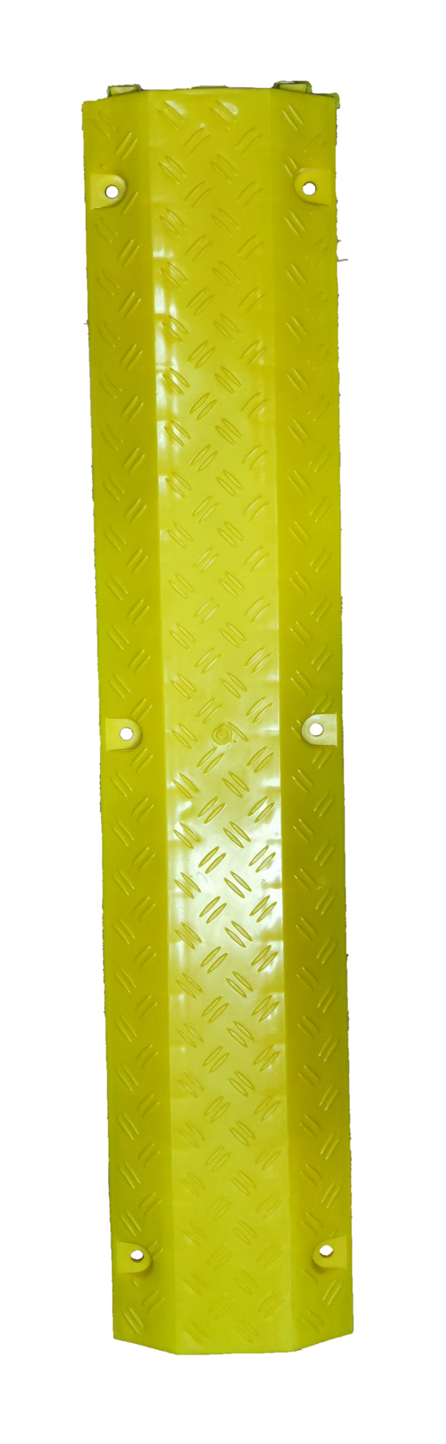 Grippes Ramp Cable Protector 1 Channel in yellow designed for safe cable management