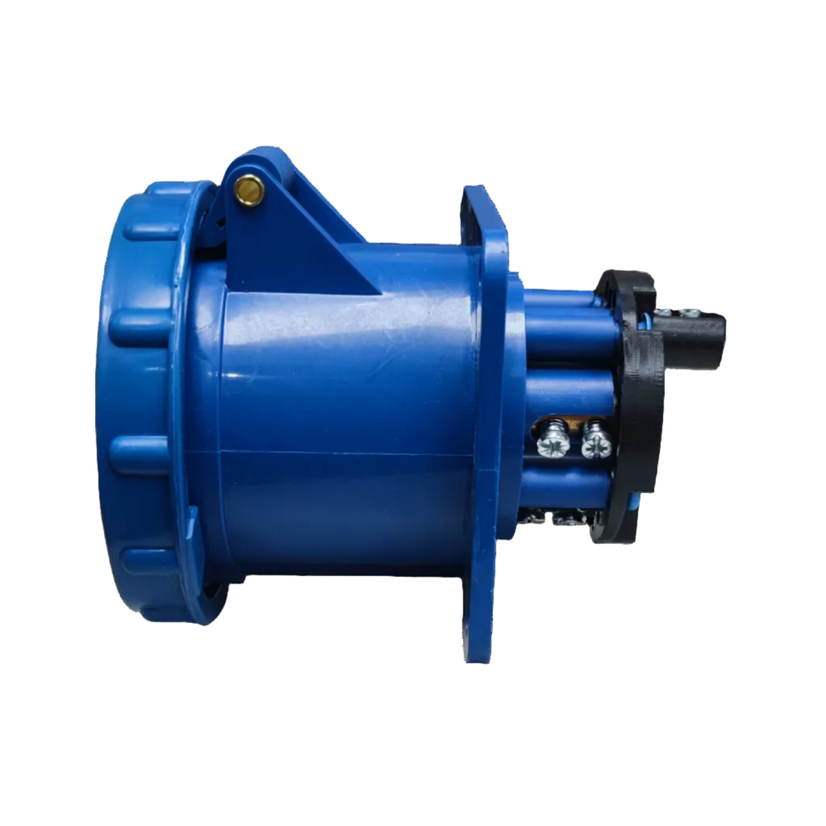 Grippes 63A industrial outlet 220V in blue with sturdy connectors for reliable power supply