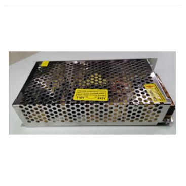ZwitseRise Power Supply 24V 5A metal casing with ventilation holes for electronic devices