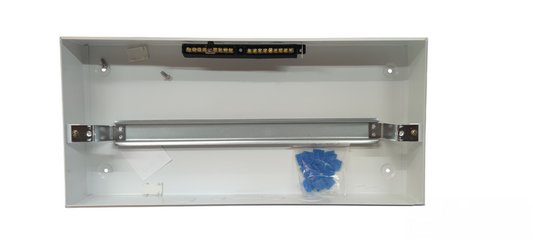 ZY 18 Ways Distribution Box electrical panel enclosure with mounting bar and wire connectors