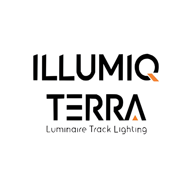 ILLUMIQ TERRA logo representing modern track lighting fixtures for versatile interior lighting solutions
