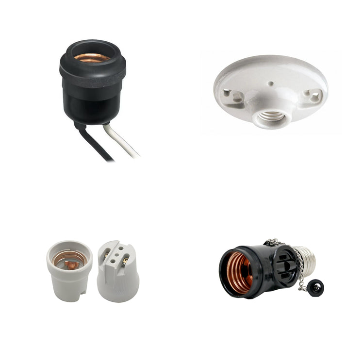 Lamp Socket E27 E40 E12 E14 E10 B22