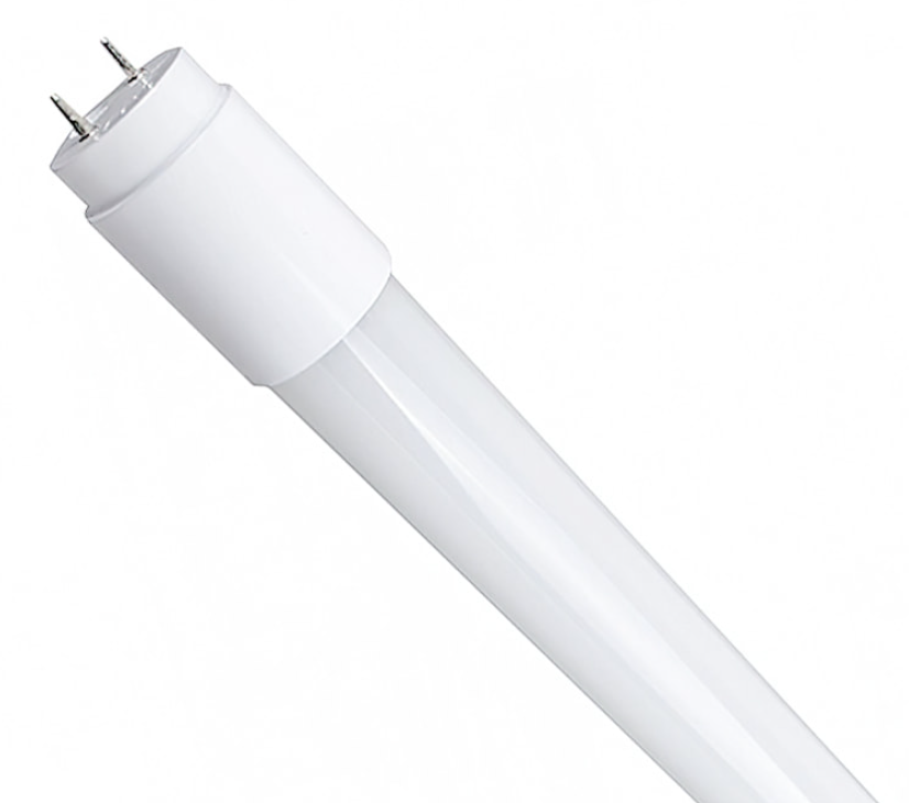 Single LED fluorescent tube light showcasing LED tube lighting for homes with energy-efficient design
