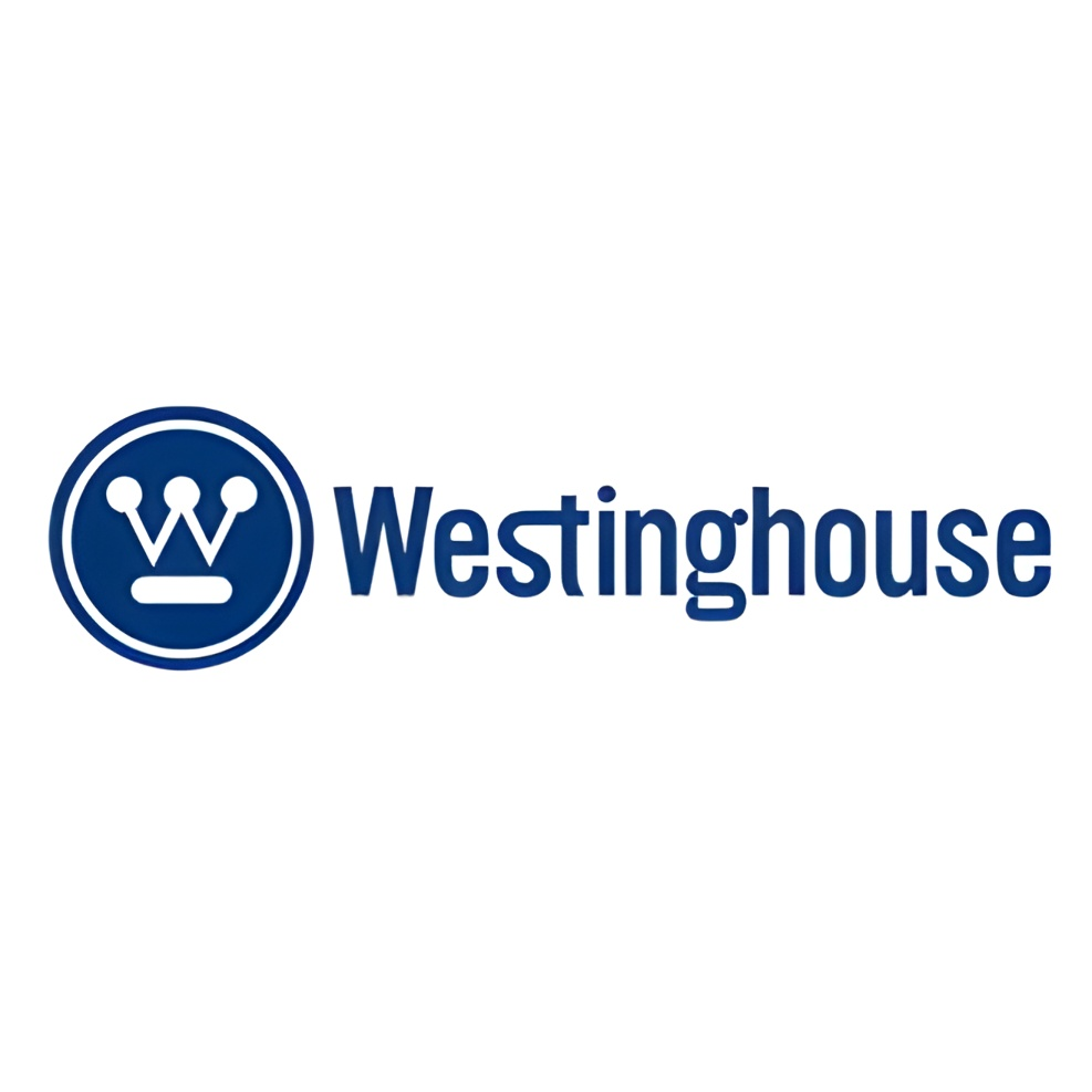 Westinghouse electrical products logo in blue showcasing trusted quality electrical brand