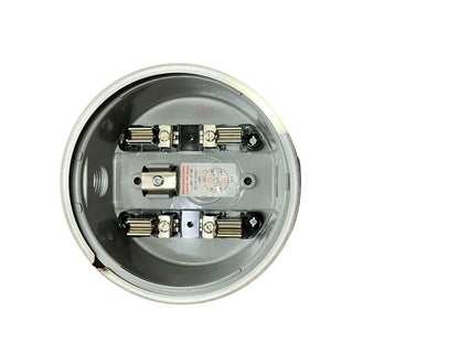 Cirtech Round Meter Base 1", Electrical Meter Base, KWH Meter base 1" Hub Size