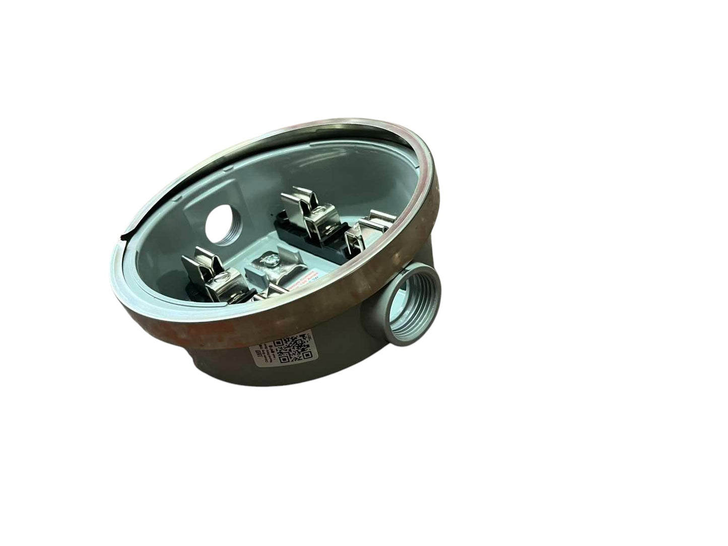 Cirtech Round Meter Base 1", Electrical Meter Base, KWH Meter base 1" Hub Size