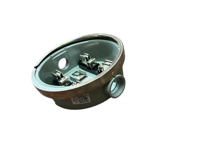 Cirtech Round Meter Base 1", Electrical Meter Base, KWH Meter base 1" Hub Size