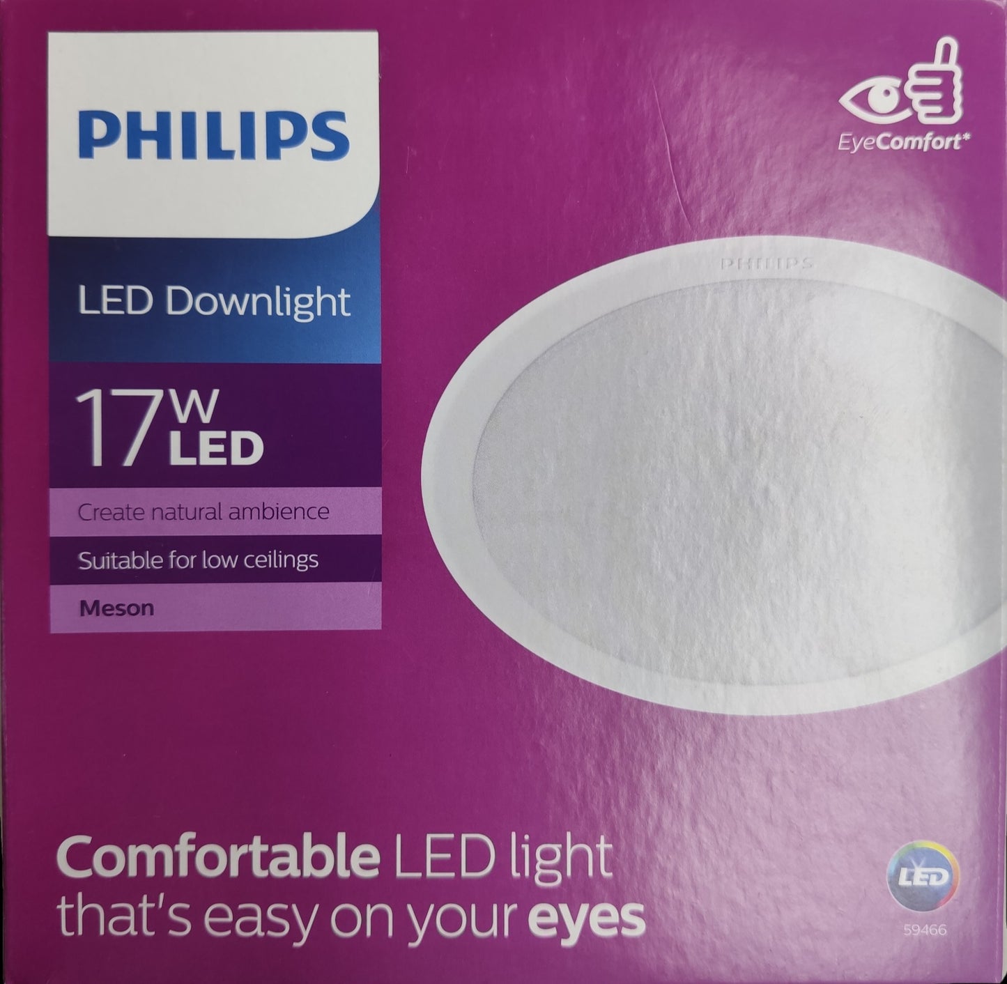 Philips LED Downlight 17W Daylight 220V (6.5") Philips Downlight 59466 Meson