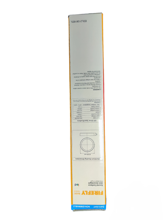 Firefly 18W LED Downlight Surface Type 220V Daylight 6500K
