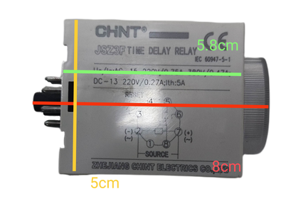 Chint Time Relay Timer 0-2 Mins 220V JSZ3F 2 Mins 220V