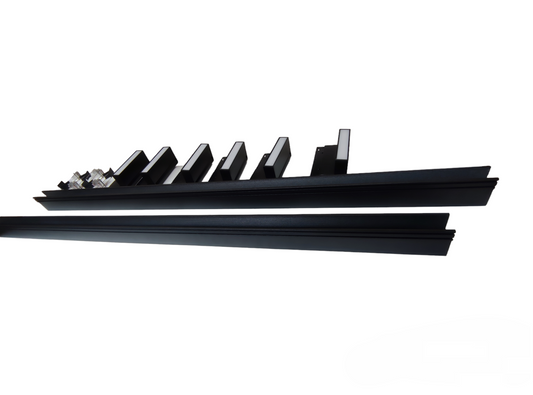 ILLUMIQ TERRA LED Magnetic Track Light 2 Meters 50mm with 6pcs 6W LED Foldable Flood Cool White 4000K 220V Series 20