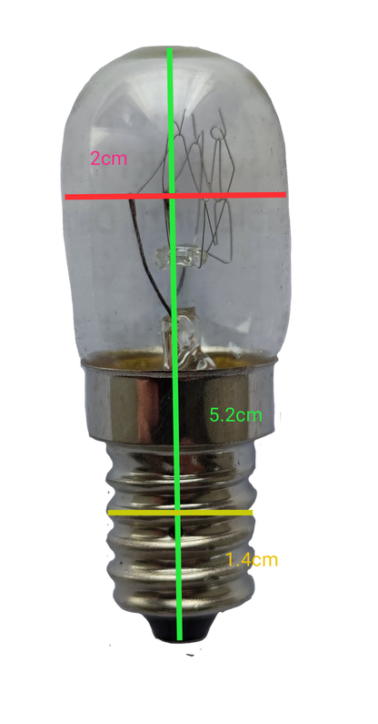 Omni Refrigeration Bulb 10W E14 220V, Machine Bulb E14 10W 220V