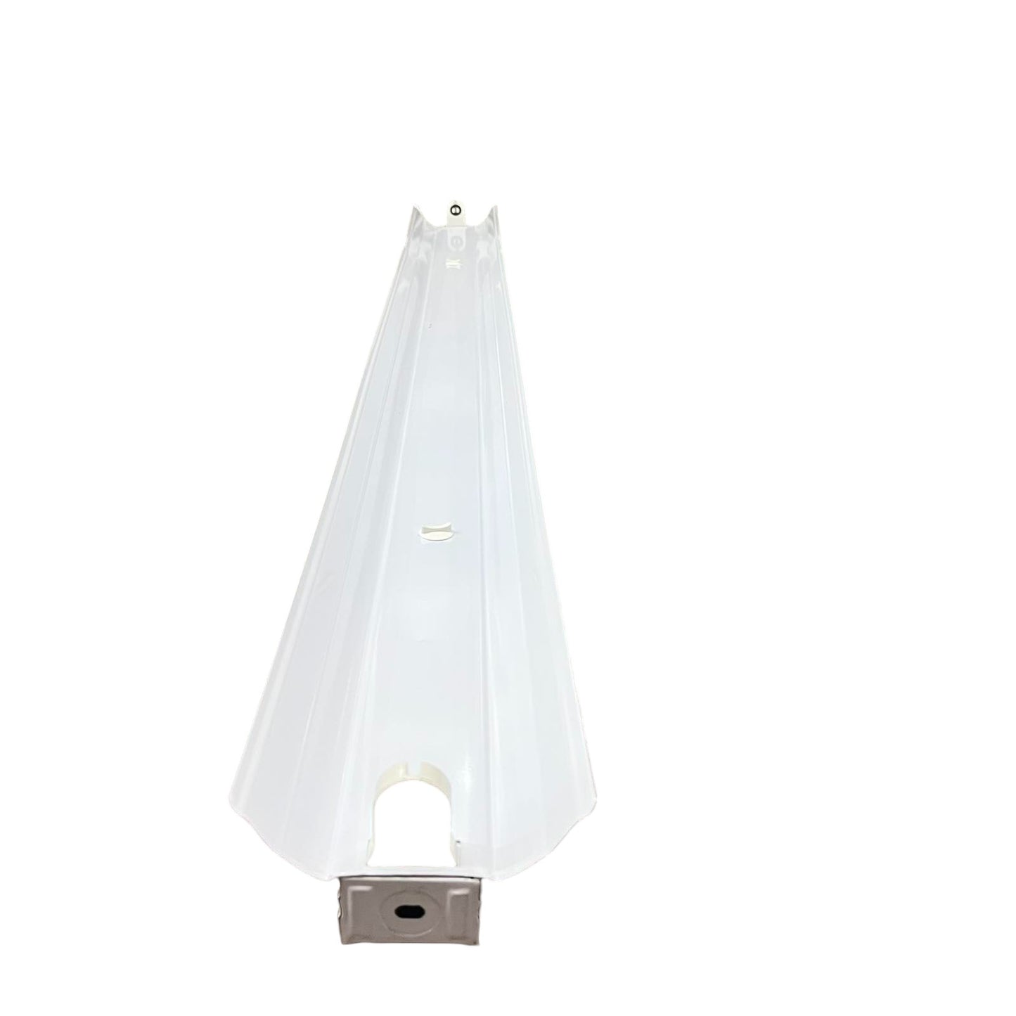 Ecolum Industrial Type Luminaire with Powder Coated Reflector 1X40W 1250 x 135 x 80 mm For LED Fluorescent Tube Fixture Only ESLI1X40/0