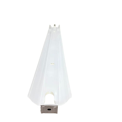 Ecolum Industrial Type Luminaire with Powder Coated Reflector 1X40W 1250 x 135 x 80 mm For LED Fluorescent Tube Fixture Only ESLI1X40/0