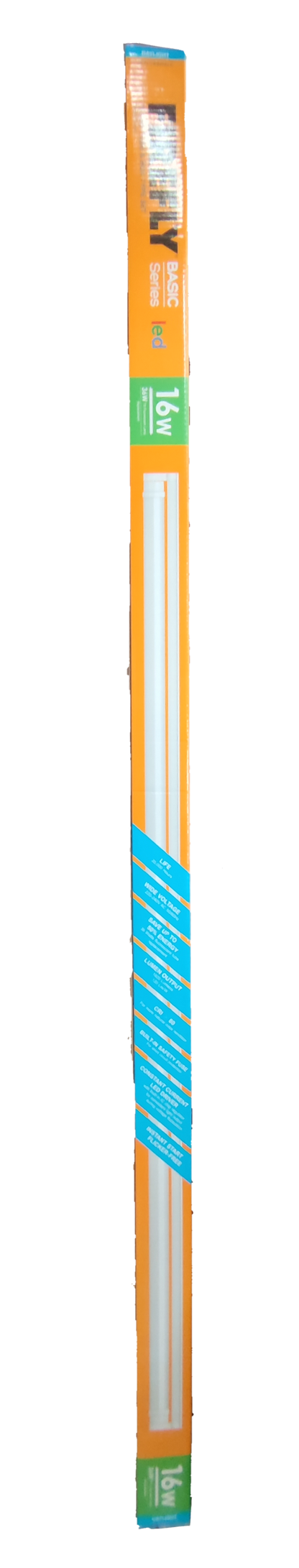 Firefly 16W T8 LED Fluorescent Fixture with Lamp 220V Single Ended Daylight EBTS12/DL16