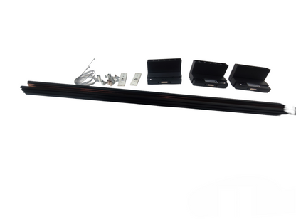 ILLUMIQ TERRA Magnetic Track Light 1 Meter 26mm with 3pcs 6W LED Foldable Grille Track Light Warm White 3000K 220V