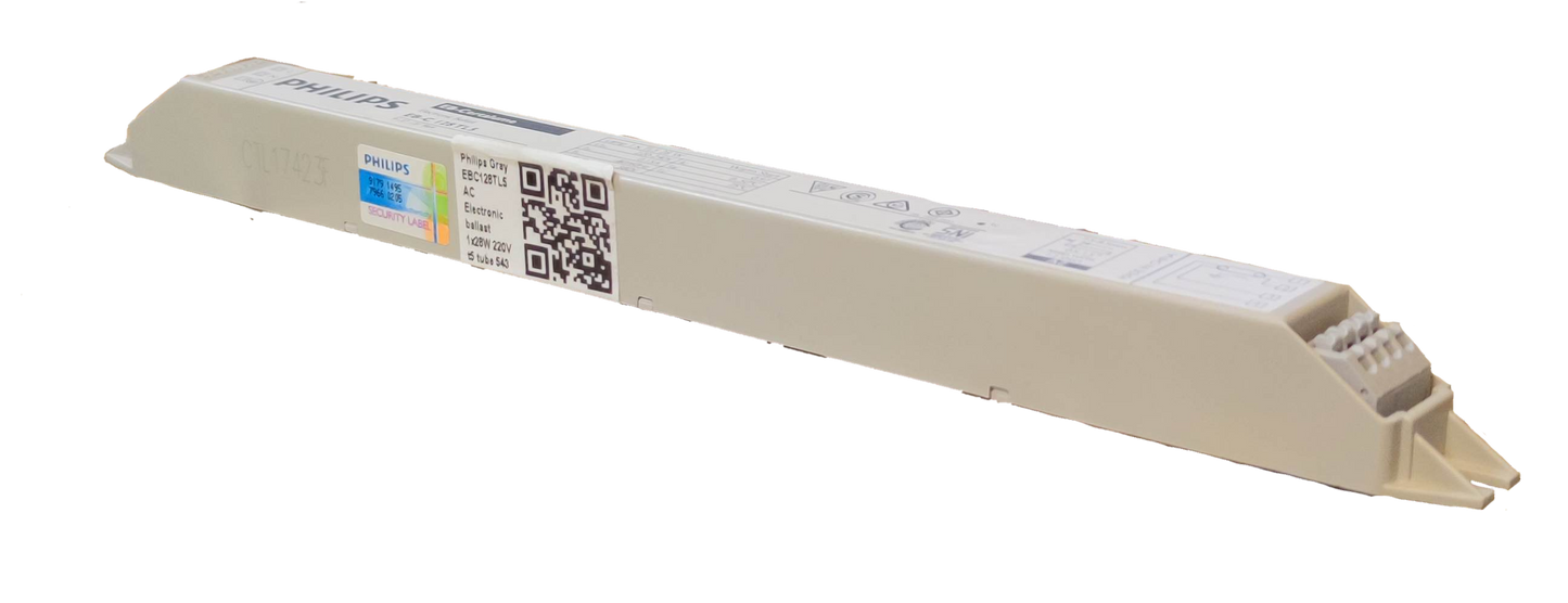 Philips Electronic Ballast 1x28W 220V , Electronic Ballast 1 x 28W T-5  Fluorescent Tube EB-Certalume EB-C 128TL5