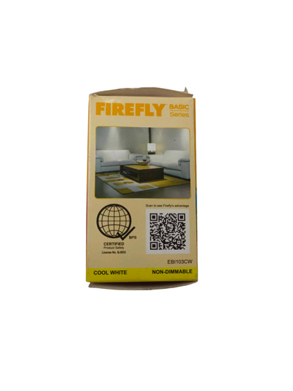 Firefly 3W LED Bulb E27 220V Cool White 4000K EBI103CW