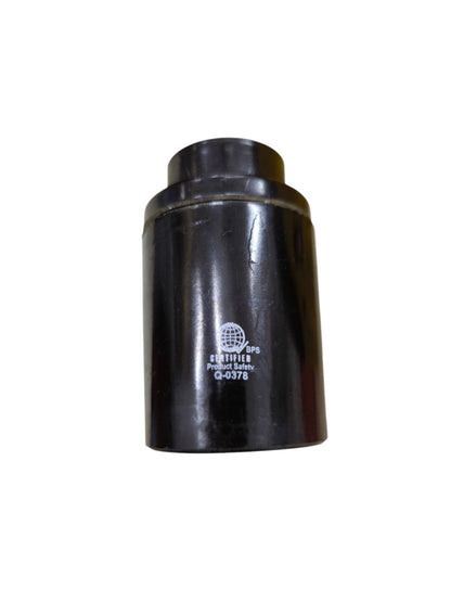Kopez 1/8 inch lamp socket replacement in black for lighting installation and accessories