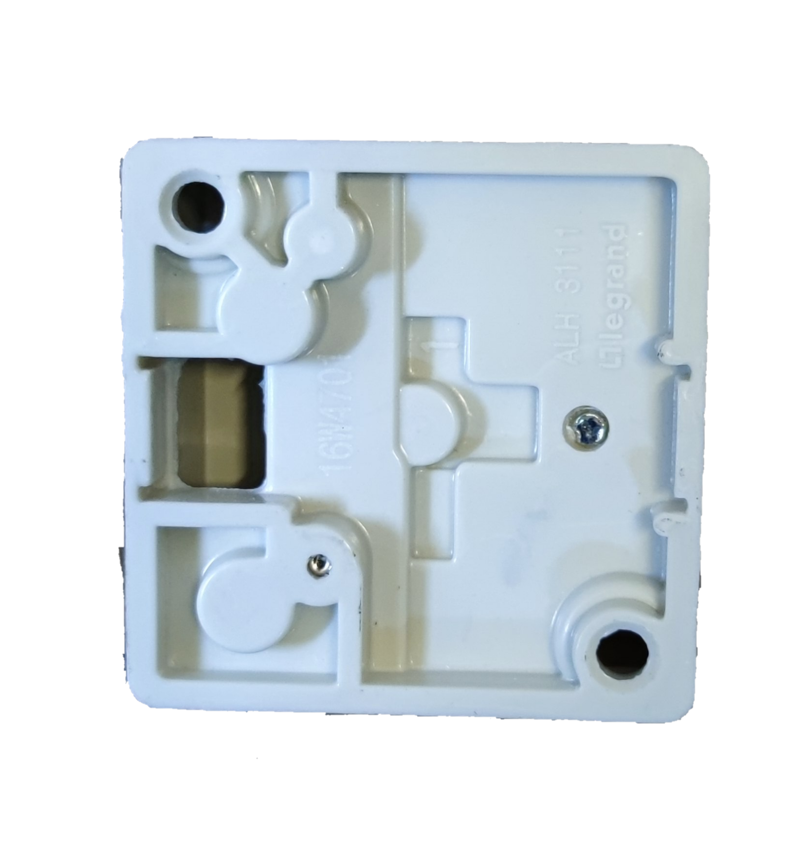 Anam 1 Gang Switch 6A 250V Surface type in white for easy wall installation