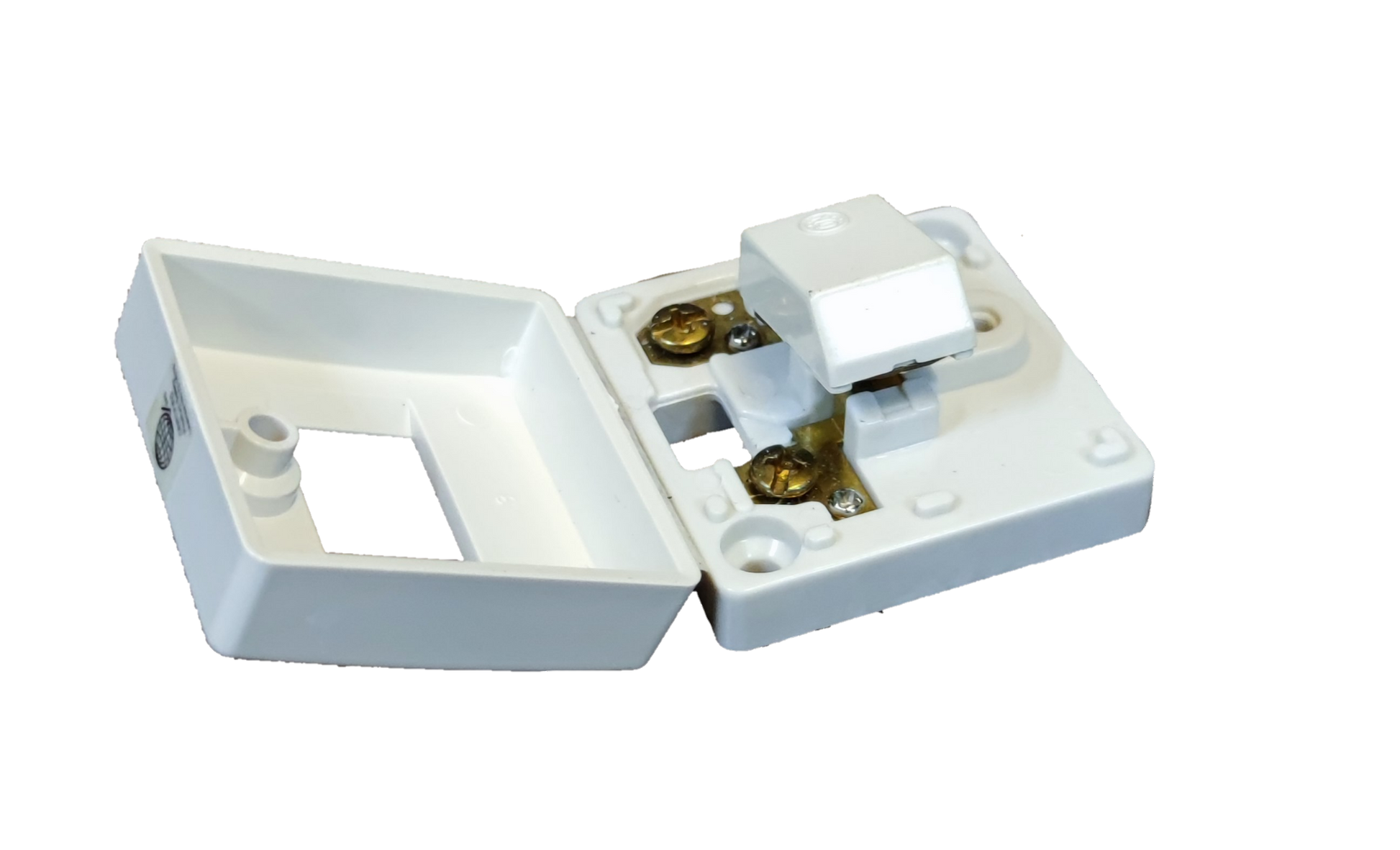 Anam 1 Gang Switch 6A 250V Surface type in white, ideal for residential and commercial use