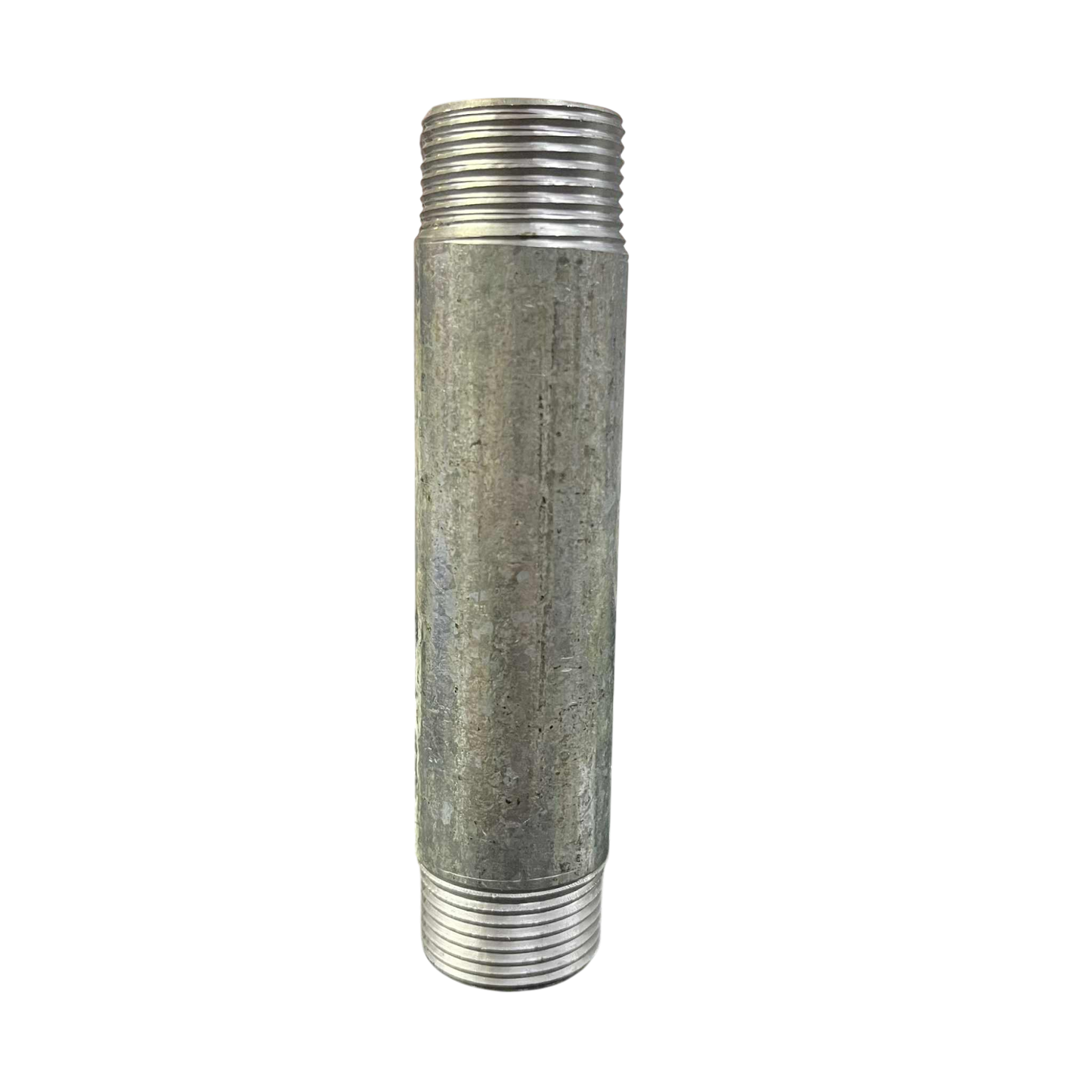 1 inch EMT conduit nipple crafted from durable metal for reliable electrical conduit connections