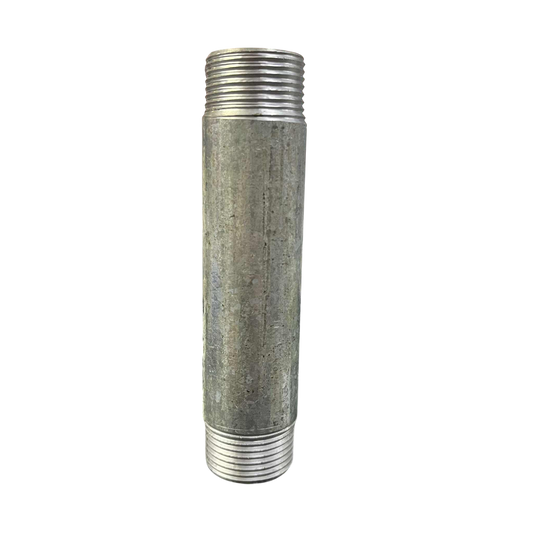 1 inch EMT conduit nipple crafted from durable metal for reliable electrical conduit connections