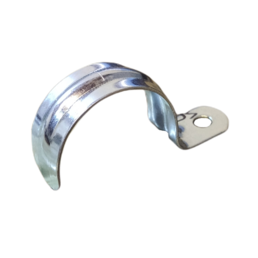 1 inch metal pipe Malleable clamp designed for securing pipes in various applications