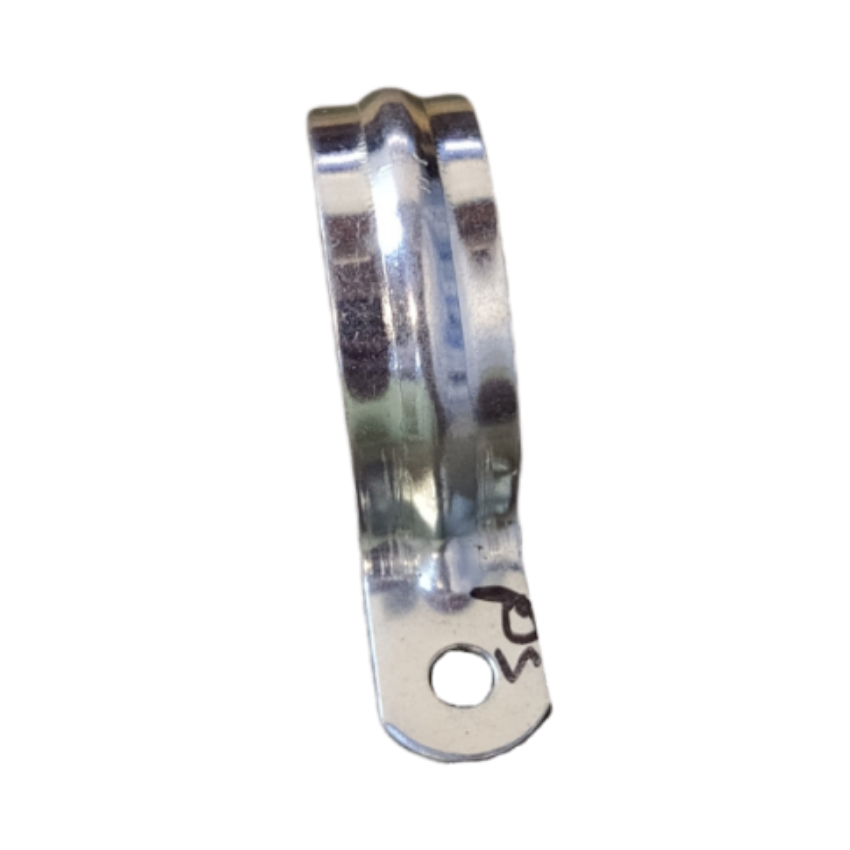 Local 1 inch metal pipe Malleable clamp made of durable steel for secure pipe fastening