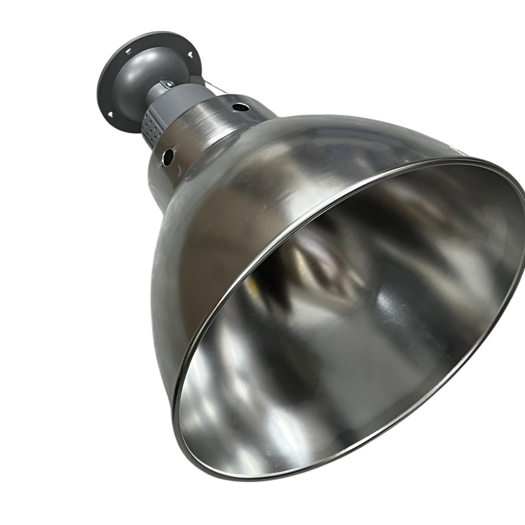 Biglite 10 inch aluminum reflector light with metallic finish for lighting installation and accessories