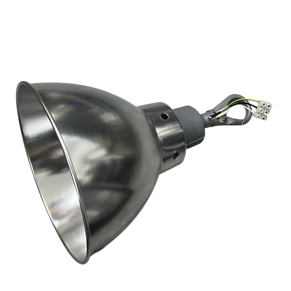 Biglite 10 inch aluminum reflector with E40 socket lighting installation accessory with wiring