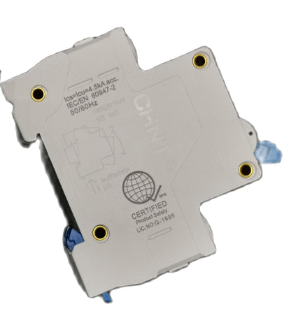 Chint 16A 2Pole 4.5KAIC 220V Miniature Circuit Breaker MCB