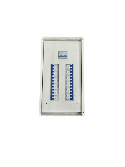 100A panel board for home with multiple circuit breakers from Chint Koten Royu electrical parts