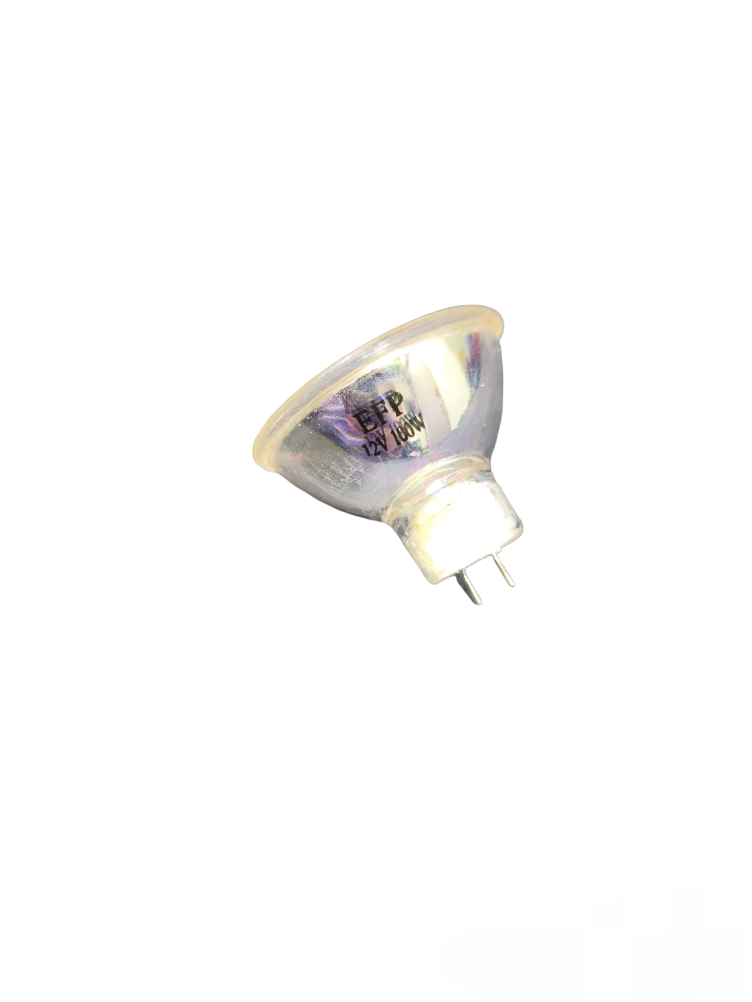 Stanley 100W 12V MR16 Dichroic Halogen Bulb with two-pin base for focused lighting